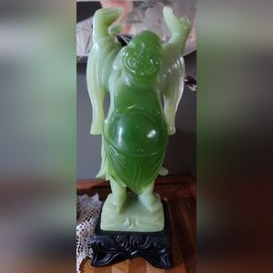 WONY FAUX JADE CHINESE BUDDA FROM ITALY